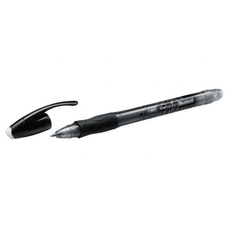 Długopis wymazywalny żelowy Bic Gelocity 0.7mm Czarny - 3